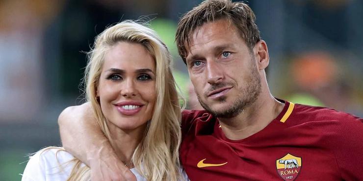 Ilary Blasi e Francesco Totti