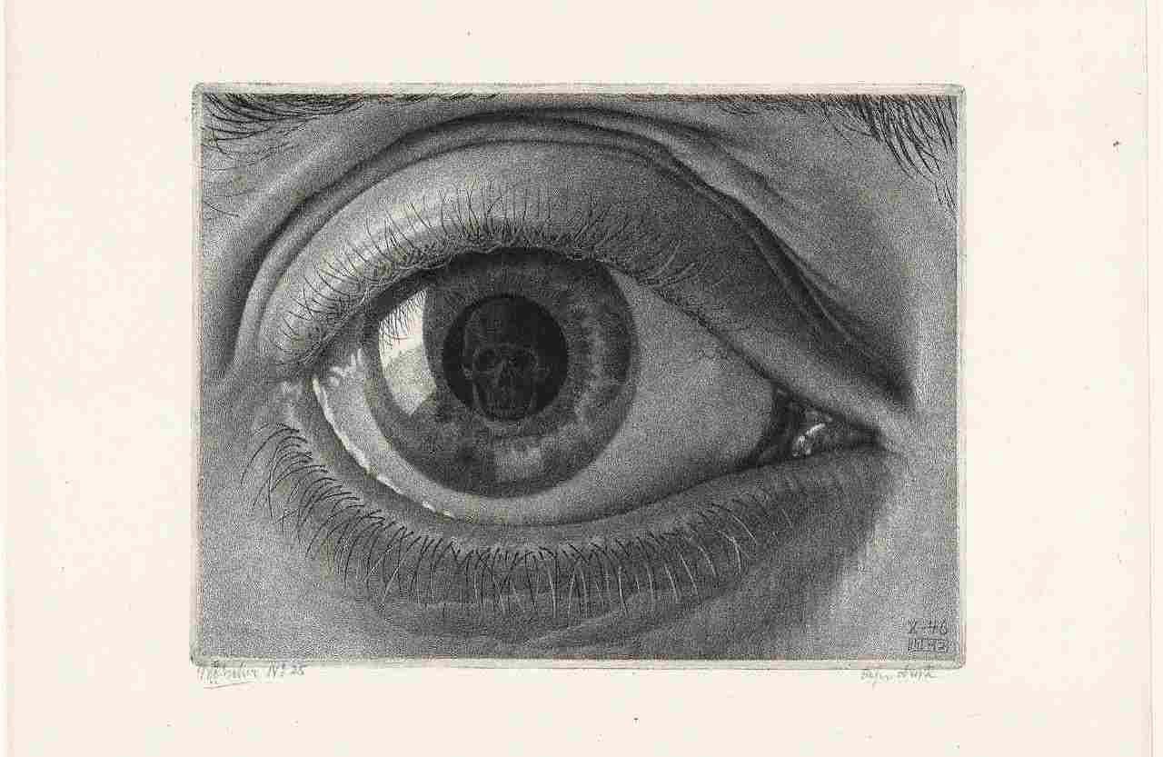 Maurits Cornelis Escher - 1946 | Xilografia - Photo Credit M.C. Escher Company - Fortementein.com